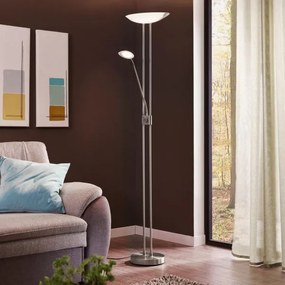 Eglo 93875 - LED stmievateľná lampa BAYA 1 LED/20W + LED/2,5W lesklý chróm