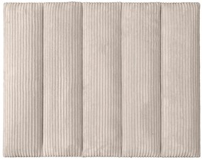 Čalúnený nástenný panel FRAME LINCOLN 15x60 cm Farba: Hnedá