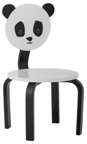 Bloomingville Detská stolička Marle Panda White