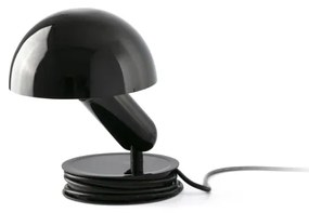 FARO 56100 - Stolná lampa s klipom 2v1 BELA 1xE27/15W/230V čierna