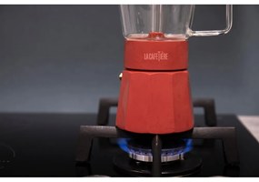 Červená moka kanvička z nerezovej ocele 0.29 l La Cafetiere Verona - Kitchen Craft
