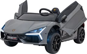 Elektrické autíčko Lamborghini Revuelto XL sivé