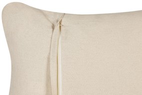 Bavlnený vankúš so vzorom 45 x 45 cm viacfarebný DICLIPTERA Beliani