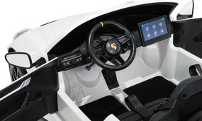 Elektrické autíčko Porsche 911 GT3 STRONG MP4 biele