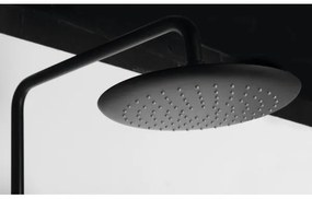 Sapho - Sprchová súprava SOLARIS s batériou, matná čierna