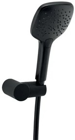 Sprchová hlavica s hadicou Novaservis čierna MINI201.5, 1 ks