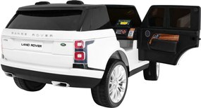 Ramiz Range Rover HSE 2-miestne detské auto Biele SUV + Pilot