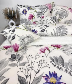 Bavlnené obliečky Herbárium 140x200/70x90 cm – 100 % bavlna 125 g/m², zips