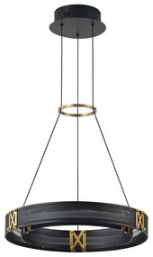 LED Luster na lanku LED/21W/230V 3000K 42x120 cm