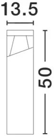 Vonkajšie LED lampa Lock