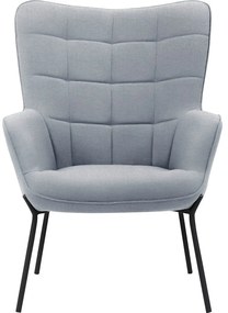 Svetlosivé kreslo Boris – Støraa