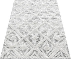 Ayyildiz 200x290 cm Kusový koberec Pisa 4707 Grey, šedá, obývacia izba