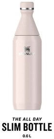 Svetloružová antikoro fľaša 600 ml All Day Slim – Stanley