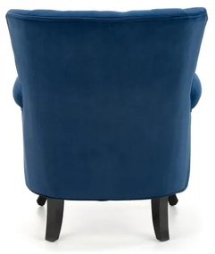 Kreslo CLARUS tmavomodré