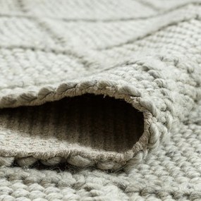 Dywany Łuszczów, Kusový koberec Tahar 99001C beige, 90x150, béžová, obývacia izba