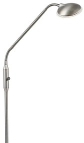 Moderná stojaca lampa oceľ vrátane LED - Eva