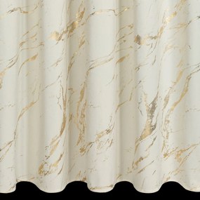 EUROFIRANY ZATEMŇOVACÍ ZÁVES NA KRÚŽKOCH MOLLY 140X250 CM KRÉMOVÁ