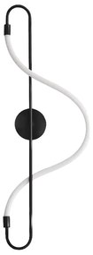 Toolight Toolight, LED nástenné svietidlo Long Black APP857-W, čierna-biela, OSW-04032