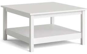 Biely konferenčný stolík 81x81 cm Madrid - Tvilum