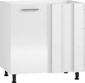 VENTO DKN-100/82 corner sink cabinet, color: white