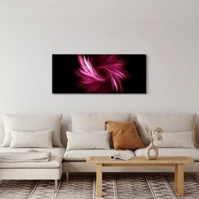 Obraz - ružová abstrakcia (120x50 cm)