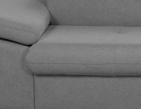 Trojsedák Gisele, stredne šedá látka