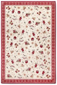 Villeroy & Boch Kusový koberec Toy's delight so strihaným vlasom 106217 Red, Multicolor, 160x230, červená, obývacia izba