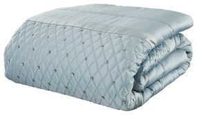 Modrý pléd z mikrosaténu 240x260 cm Sequin Cluster – Catherine Lansfield