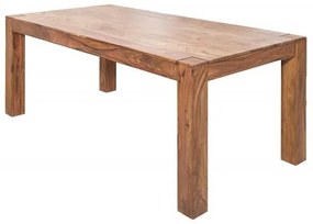 Masívny jedálenský stôl MAKASSAR 160 cm Sheesham