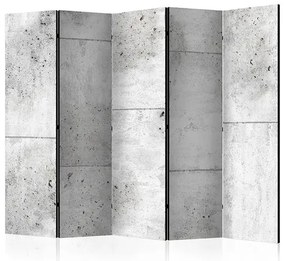 Paraván - Concretum murum II [Room Dividers] Veľkosť: 225x172, Verzia: Akustický