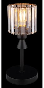 Globo 15742T - Stolná lampa JORDANA 1xE27/60W/230V pr. 15 cm čierna