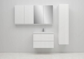 Cersanit - SET skrinka + umývadlo, biely lesk, Moduo 50, S801-230-DSM