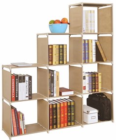 Variabilné dizajnový úložný regál Meteor