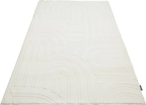 Obsession, Kusový koberec Interstellar 501 White, 160x230, biela, obývacia izba