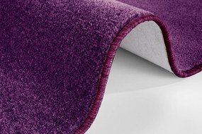Hanse Home, Kusový koberec Nasty 101150 Purple 200x200 cm štvorec, 200x200, fialová, obývacia izba