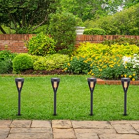 Solárna Lampa EKO1450 Flame 1700K