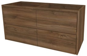Mereo, Mereo Opto, kúpeľňová skrinka 121 cm, Multidecor, Orech Pacifik tabákový, MER-CN993SOPT2
