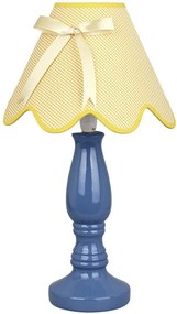 Candellux LOLA Stolná lampa 1X40W E14 Blue Gold 41-63472