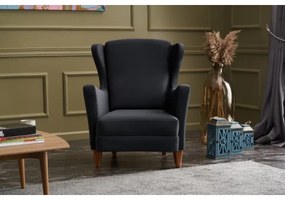 Ušiakové kreslo NUPI antracit