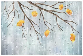 Obraz - Daždivý jeseň (90x60 cm)