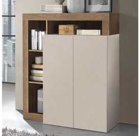 Komoda LENOR kašmír/dub