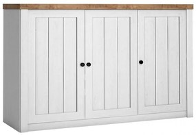 Komoda Prowansja K3D borovica andersen/dub lefkas