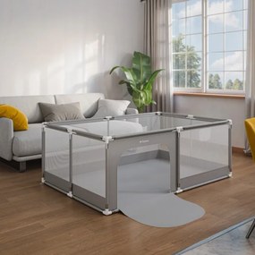 Detská ohrádka Cozy 22 sivá