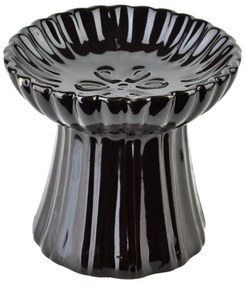 Keramická aroma lampa LOLOS 9,5 cm čierna
