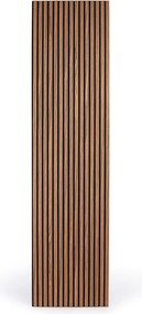 Drevený akustický panel, 2400 x 600 mm, B2BP010, zlatý teak