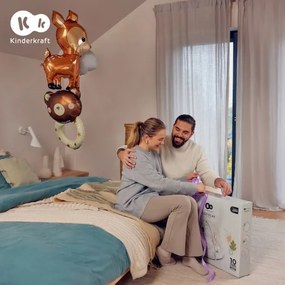 KINDERKRAFT - Detská hracia deka COZYPLAY sivá