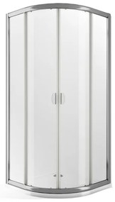 Roltechnik Štvrťkruhový sprchovací kút MR2 80 cm 80 cm