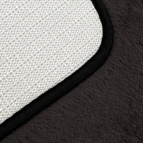 Kúpeľňový koberček NINA oceľový