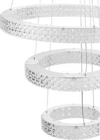 Toolight Toolight, LED stropné svietidlo 60cm, 76W, 4000K, MS008-CP, chrómová, OSW-09618