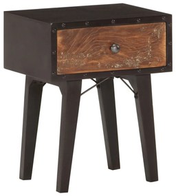 Nočný stolík 40x30x50 cm recyklovaný masív 287856